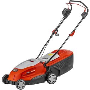 Dedra Tagliaerba elettrico Garden DEDRA DED8740, larghezza di taglio 320 mm, tutti i tipi di erba - sacco da 30 l, 1300 W, taglio 30 - 60 mm, pieghevole, peso 12 kg con manico ergonomico