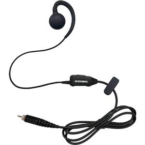 ULSOUMAX Compatibile con auricolari Motorola, a forma di C, PTT con microfono, auricolare per Motorola CLP446E CLPE Plus CLP1010e CLP1080e CLP1083e CLP107e
