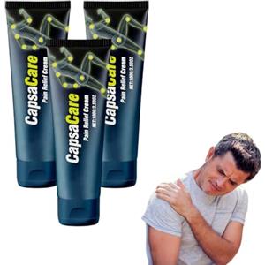 VKaoess Crema comfort mirata, Crema comfort per piedi e nervi, Lozione alla capsaicina con arnica e mentolo, Lozione topica lenitiva per muscoli e articolazioni, miscela ad assorbimento rapido (3 pezzi)