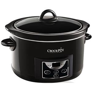 CROCK-POT - Slow Cooker 4,7lt Black - SPEDIZIONE GRATUITA