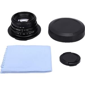 ACOGEDO Obiettivo a Focale Fissa Manuale da 35 Mm F1.6 per Fotocamere APS-C R 7 R10 R50 R100 R50V.
