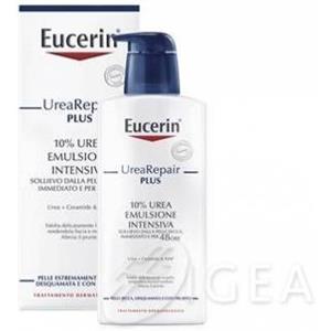 Eucerin UreaRepair Emulsione Intensiva 10% Urea 400ml - Idratazione per Pelle Secca e Pruriginosa