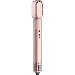 Jimmy HF9 Asciugacapelli Professionale 3 in 1 con Air Styler, Arricciacapelli Automatico e Ioni Negativi, 110.000 RPM, 23 m/s, Design Rosa Oro