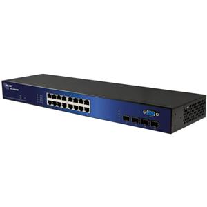 ALLNET ALL-SG8420M Switch Gestito L2 Gigabit Ethernet 16 Porte 4 Slot SFP, 10/100/1000 Mbps, 19U, Nero