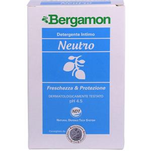 Bergamon - Detergente Intimo Neutro pH 4,5 Confezione 200 Ml