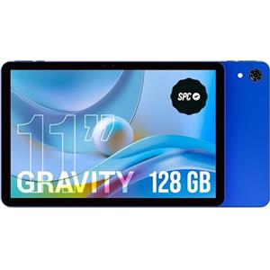 SPC Gravity - Tablet 11 pollici HD blu | Octa-Core, 4 GB di RAM e 128 GB di memoria espandibile | Durata della batteria di 7 ore con ricarica inversa | WiFi Dual Band e Android 14