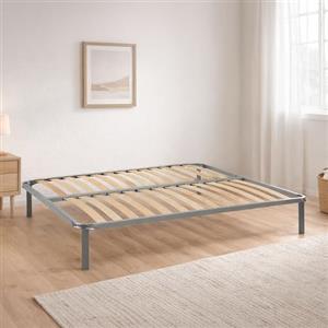 Talamo Italia - Rete letto matrimoniale Marella, Rete ortopedica in multistrato di betulla a 14 doghe, 100% Made in Italy, cm 140x200h 34