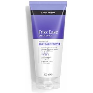John Frieda Ease Dream Curls - Gel idratante per ricci - Definizione flessibile senza rigidità | Idratazione duratura fino a 24 ore | Con olio di Moringa | Metodo curly | Formula vegana | 200 ml
