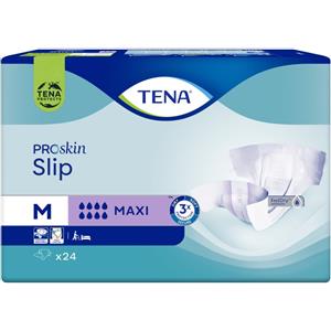 TENA Slip Maxi Pannolone a Mutandina Taglia M - 24 Pezzi per Incontinenza con Comfort e Sicurezza