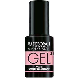 Deborah Milano Professional - Smalto Gel Semipermanente N.31 Mademoiselle, Effetto Plumping a Lunga Durata, Dona Unghie Intense e Brillanti, 4.5 ml