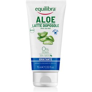 Equilibra Aloe Crema Solare SPF 50 - Protezione Molto Alta, Idratante con Aloe Vera, Vitamina C ed E, 75 ml