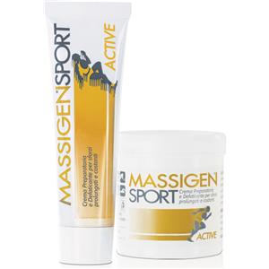 Marco Viti Massigen Sport Active 50ml - Crema Preparativa e Defaticante con Canfora e Metile Nicotinato