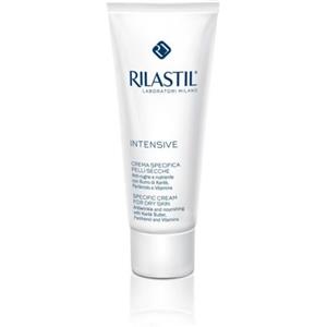 Rilastil Intensive Crema Viso 50ml - Nutriente e Anti-rughe per Pelli Secche con Burro di Karité e Vitamine