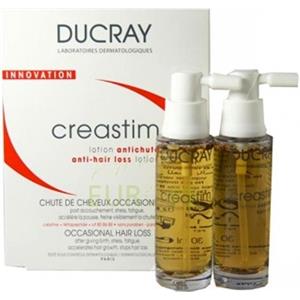 Ducray Creastim Lozione Anticaduta - 2 Flaconi da 30 ml, Contrasta la Caduta e Favorisce la Crescita dei Capelli