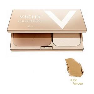 Vichy Teint Idéal Fondotinta Illuminante in Polvere Compatto Scuro 10 ml - Ipoallergenico e per tutti i tipi di pelle