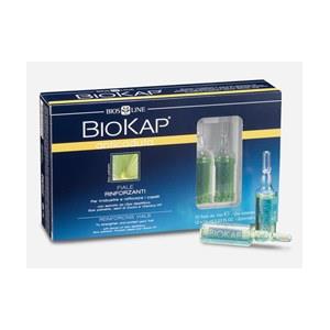 Bios Line BioKap Fiale Anticaduta - Rinforzanti per Capelli Sani e Forti con Olax, Saw Palmetto e Vitamina PP