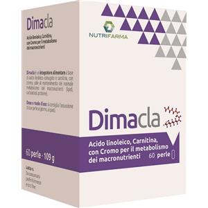 AQUA VIVA Dimacla 60 Perle - Integratore con Acido Linoleico Coniugato e Carnitina per il Metabolismo e la Definizione Muscolare