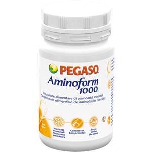PEGASO Aminoform 150 Compresse - Integratore Vegan di Aminoacidi Essenziali per Energia e Recupero Muscolare