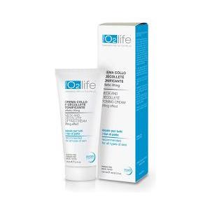 MAGALDI LIFE O2life Crema Collo e Décolleté Tonificante 100 ml con Oxygen Complex e Proteine della Soia