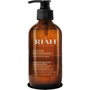 Riah Shampoo Idratante Dattero Mediterraneo 200 ml - Per Capelli Secchi con Olio di Dattero e PCA
