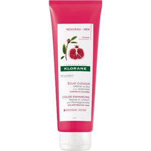 Klorane Crema Quotidiana al Melograno - Trattamento Nutriente e Sublimatore di Riflessi per Capelli Colorati