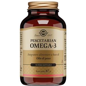 Solgar Pescetarian Omega 3 - Integratore con 675 mg di EPA e DHA in 50 perle soft