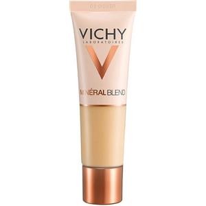 Vichy Mineral Blend Fondotinta Idratante 06 Ocher - 30 ml, Copertura Naturale e Luminosità