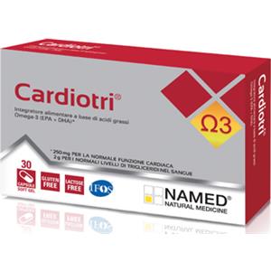 Named Cardiotri - Integratore Alimentare Omega-3 30 Softgel per la Salute Cardiaca
