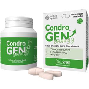 Innovet Condrogen Energy - Integratore Articolare per Cani, 60 Compresse Masticabili per Salute delle Articolazioni