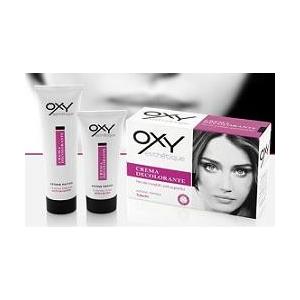 OXY Crema Decolorante 50 25ml - Rende invisibili i peli superflui, azione rapida, formato tubetti riutilizzabili
