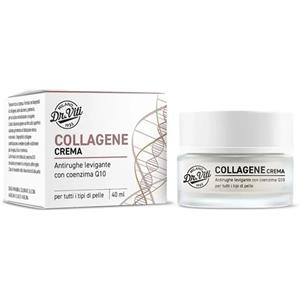Dr. Viti Crema Collagene Antirughe 40ml - Idratante e Levigante con Biopeptidi e Acido Ialuronico
