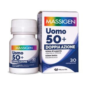 Marco Viti Massigen Multivitaminico Uomo 50 - 30 Compresse con 12 Vitamine e 8 Minerali