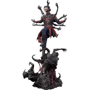 Iron Studios Doctor Strange Multiverse of Madness - Statua in polystone 1:10 dipinta a mano con base demoniaca