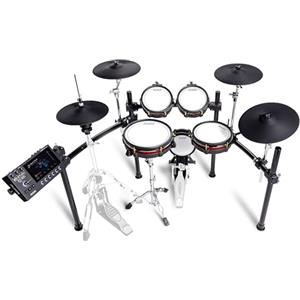 Alesis Strata Core - Batteria Elettronica con Touchscreen, Piatti Tripla Zona, hi-hat Active Magnetic, Pelli Mesh bi-zona, Cassa da 8, 144K Campioni