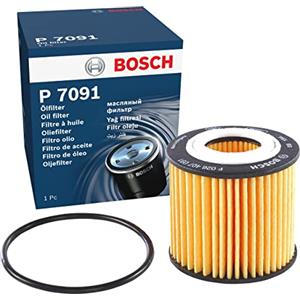 Bosch Filtro Olio per Auto P7091 - Protegge l'olio motore da fuliggine e da particelle metalliche - Offre una lubrificazione efficace del motore