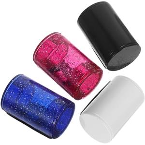 SUPVOX 4 Pezzi Di Shaker Per Dita Portatili Per Ukulele Chitarra Mandolino Banjo Cajon Strumenti Musicali A Percussione Ritmo Shaker Per Sabbia Per La Creazione E