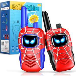 Toyokid Walkie Talkie Bambini, Gioco Bambino 3 4 5 6 7 8 9 10 Anni Maschio Regalo Bimbo Bimba 3-12 Anni Giochi Bambini 3-12 Anni Giocattoli Giochi da Esterno per Bambini Regali di Pasqua
