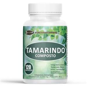 Hyper Tamarindo Composto 120 (CPR) - Lassativo con Malva, Altea, Fibra di Guar e Mannitolo che Regolano Stitichezza e Intestino Pigro - Probiotici per Intestino per Colon con Ingredienti Naturali