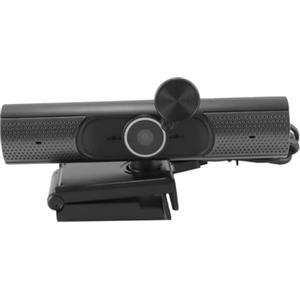 DUZEPA Webcam FHD con microfono e altoparlanti stereo, fotocamera per computer 3 in 1, 1080P, USB Plug and Play, cavo da 1,5 m, per videoconferenze, streaming