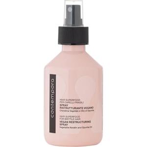 Contempora Spray Ristrutturante Vegano 200ml - Ideale per capelli fragili, sfibrati e opachi, con azione ristrutturante e sigillante