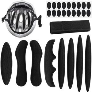 FooYee Imbottitura per casco da bicicletta, imbottitura di ricambio universale, imbottitura interna per casco da bicicletta, casco per bambini, compatibile con Uvex, Giro, Alpina, abus, woom e altri