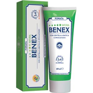 ERBORISTERIA MAGENTINA Benex Pomata 100 ml - Rimedio per Gambe Pesanti e Gonfie con Centella e Iperico
