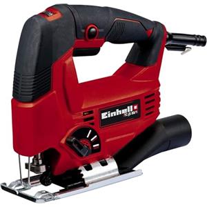 Einhell TC-JS 80/1 Seghetto alternativo (tensione 200-240 V, potenza 550 W, max taglio legno 80 mm, max taglio plastica 20 mm, max taglio acciaio 10 mm, cambio lama manuale)