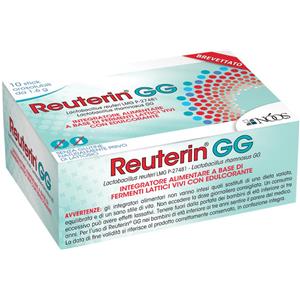 NOOS Reuterin GG - Integratore Fermenti Lattici 10 Stick per l'Equilibrio della Flora Batterica Intestinale