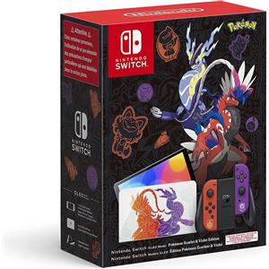 Nintendo Switch modello OLED Pokémon Crimson & Purple Edition