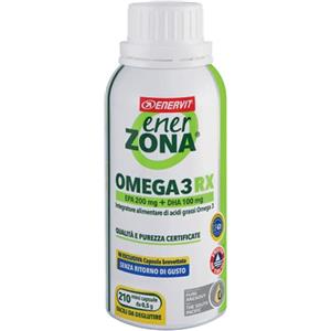Enerzona Omega 3 RX - Integratore Alimentare con EPA e DHA, 210 Compresse Senza Retrogusto