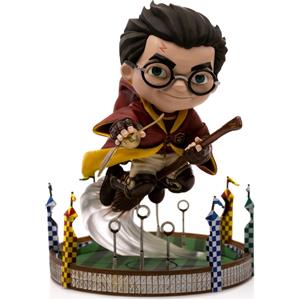 Iron Studios MiniCo Harry Potter - Statua di Harry alla Partita di Quidditch 13 cm
