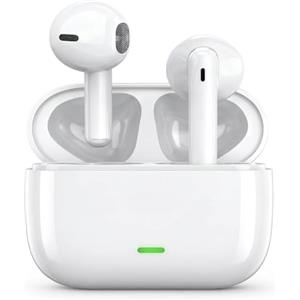 Qrudle Cuffie Bluetooth, 2026 Auricolari Bluetooth 5.4 58Ore HiFi Stereo, Cuffie Wireless In Ear con 4 ENC Mic, Cuffiette Senza Fili Cancellazione Rumore, IP8 Impermeabili Auricolare per Galaxy iOS Android