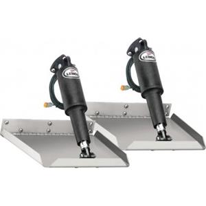 Lenco Kit Flap Edge 305 x 305 mm - Correttori d'Assetto in Acciaio Inox per Barche con Poco Spazio