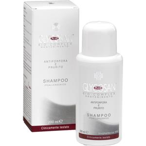VIVIPHARMA Glycosan Plus Shampoo Antiforfora 200ml - Riduce forfora e prurito con Glicogeno e Collagene